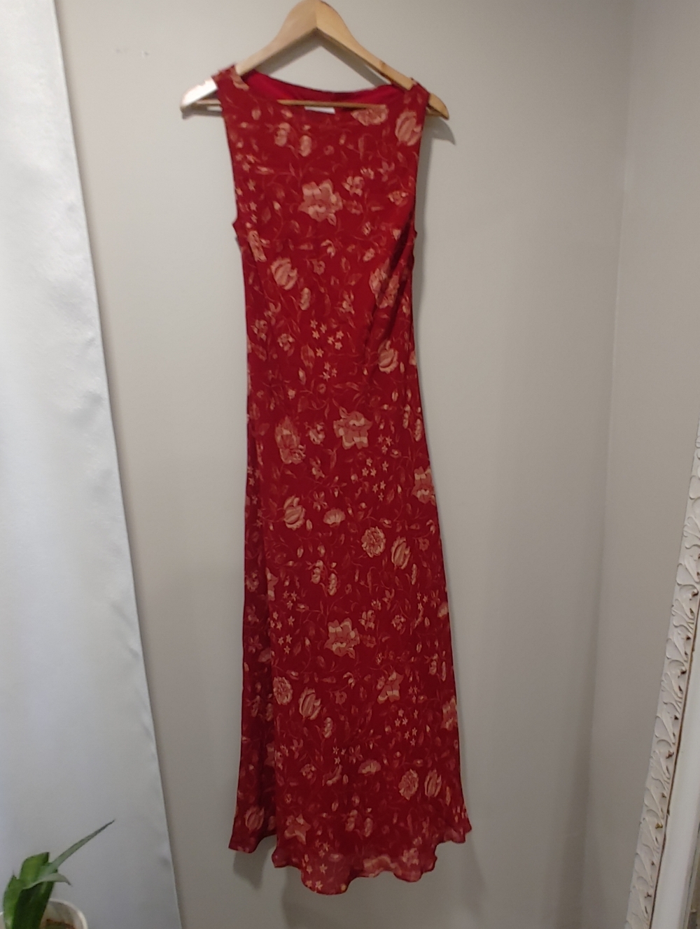 Reformation Prescott Dress in Red Floral Sleeveless Maxi Size Medium - Picture 6 of 11